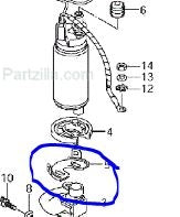 SUZUKI FUEL PUMP HOLDER