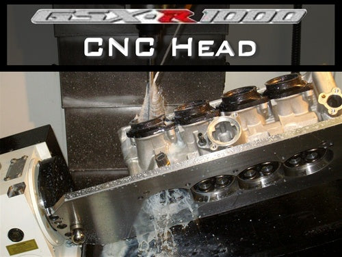 RCP CNC Head Porting Service 2001-20 GSXR 1000